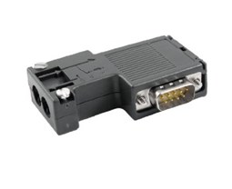 SIEMENS BUS CONNECTOR FOR PROFIBUS UP TO 12 MBIT/S 90 DEGREE ANGLE CABLE OUTLET, 15,8 X 64 X 35,6